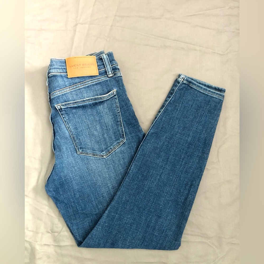 Lucky Brand Light Blue Denim Ankle Jeans